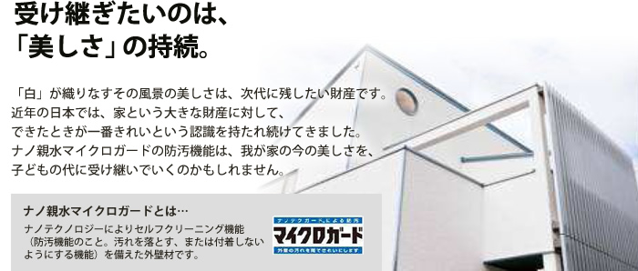 受け継ぎたいのは「美しさ」の持続。